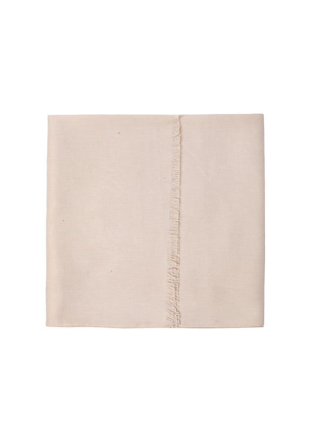 LADIES' COTTON SCARF — SENICA LADIES' COTTON SCARF — SENICA BEŻOWY 3