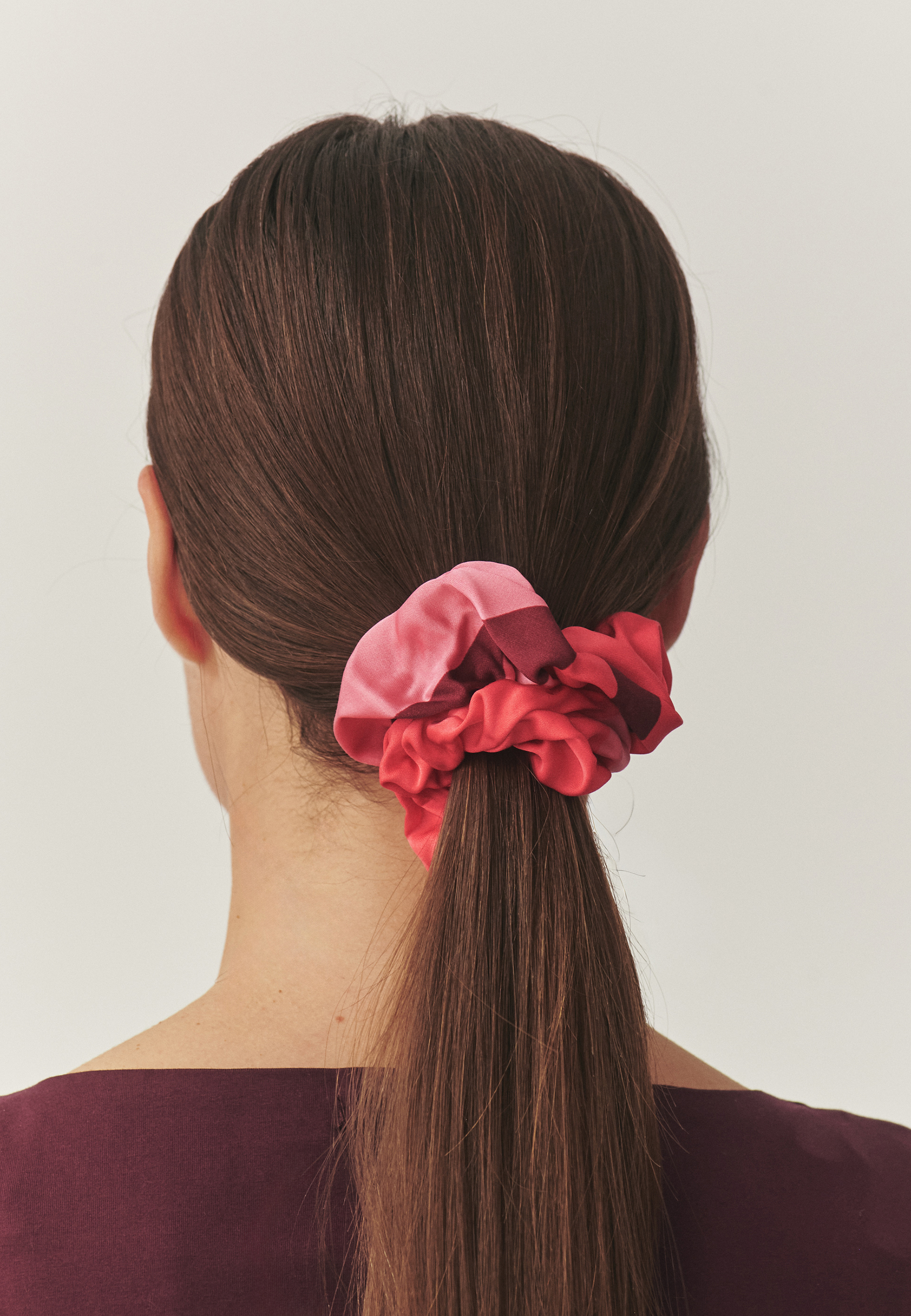 GUMKA TYPU SCRUNCHIE - TATUUMKA 9 CZERWONY 2