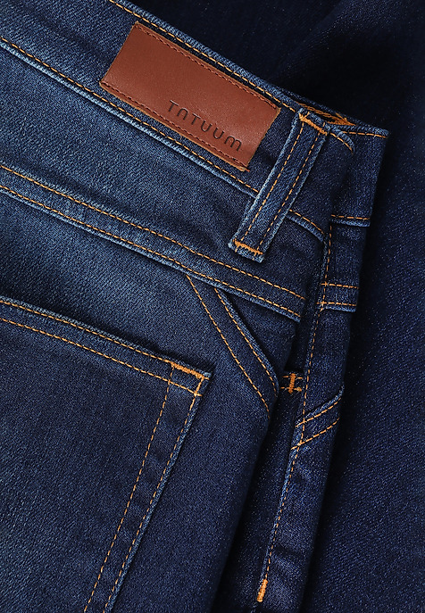 FITTED LADIES’ DENIM JEANS - ALANA 1 BLUE 2