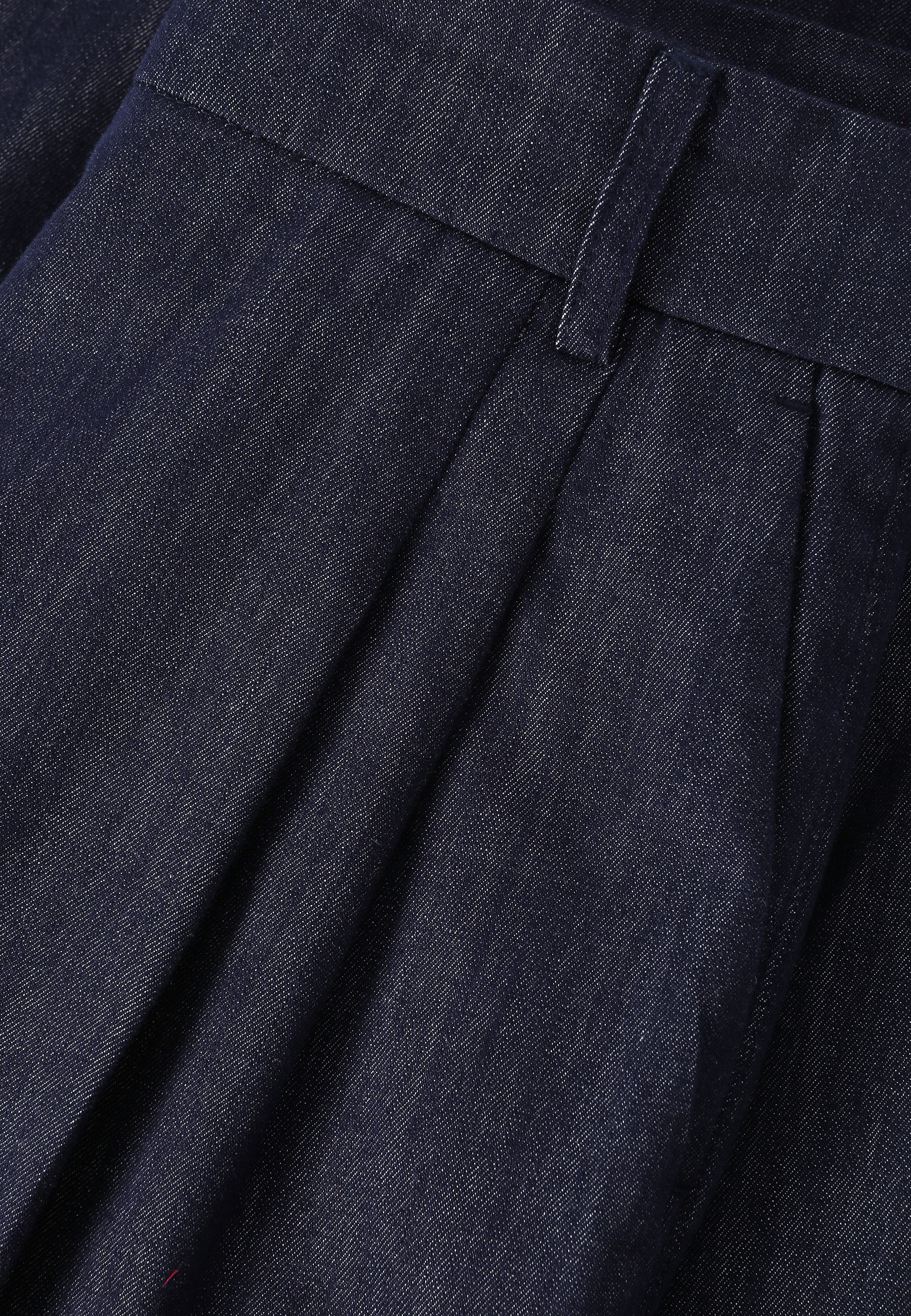 DENIMOWE SPODNIE Z SZEROKĄ NOGAWKĄ - SOLA 1