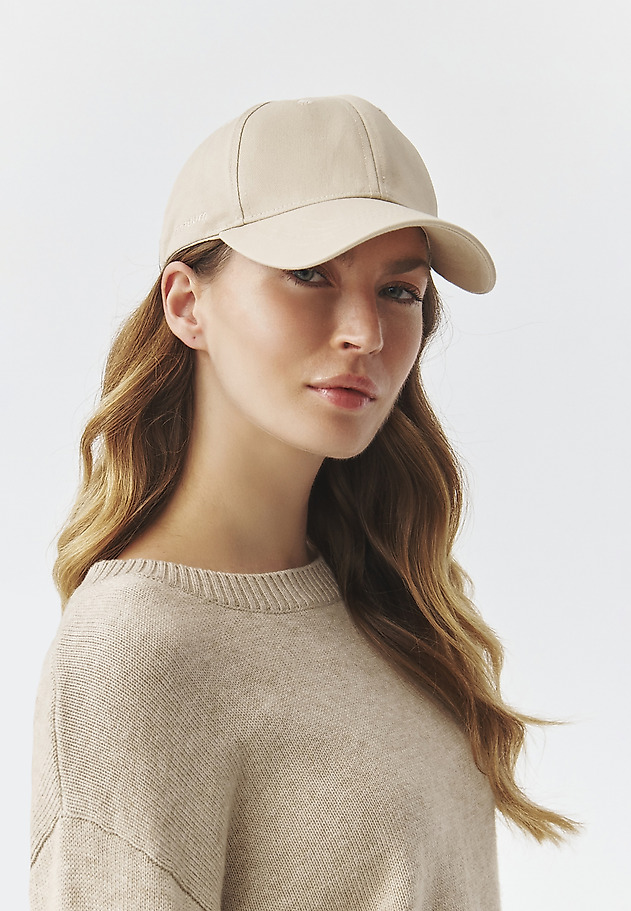 LADIES' COTTON CAP - BAMI LADIES' COTTON CAP - BAMI BEŻOWY 1