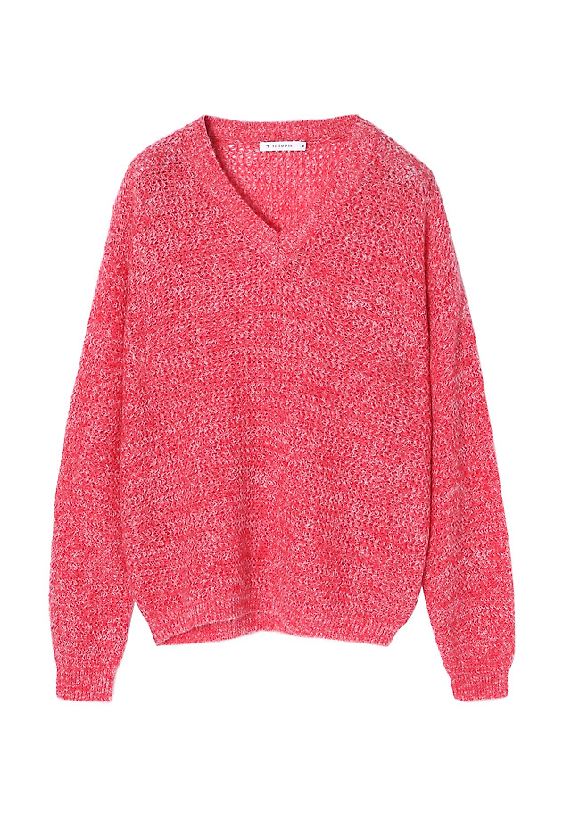 LADIES' STRUCTURAL SWEATER LASO 1 LADIES' STRUCTURAL SWEATER LASO 1 RED 7