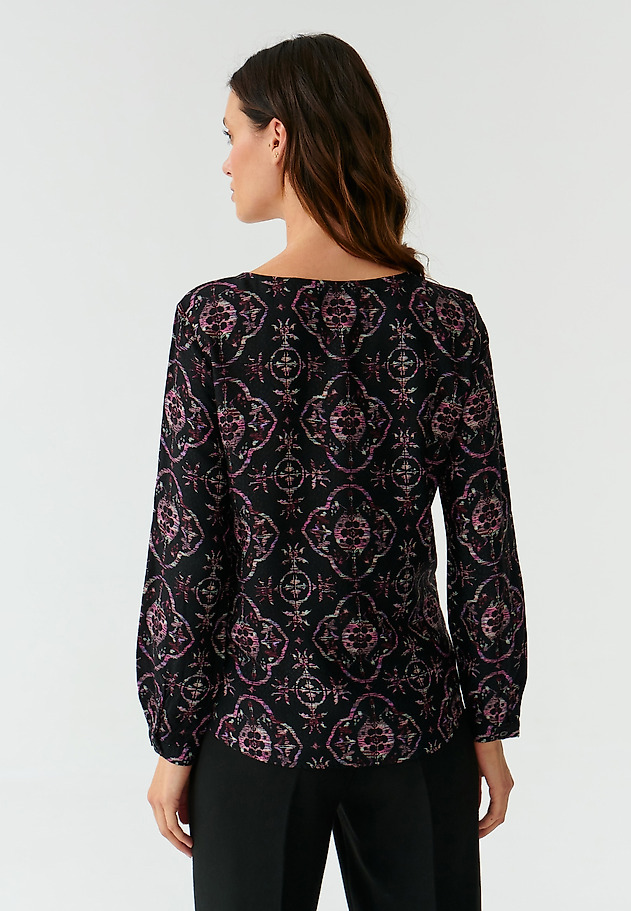 PATTERNED LADIES’ BLOUSE TRIKA PATTERNED LADIES’ BLOUSE TRIKA MULTICOLOR 4