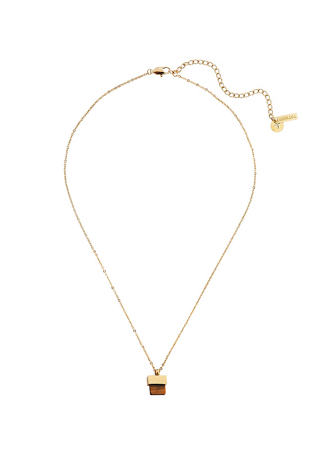 QUARTZ NECKLACE — TIGERY QUARTZ NECKLACE — TIGERY ZŁOTY 2