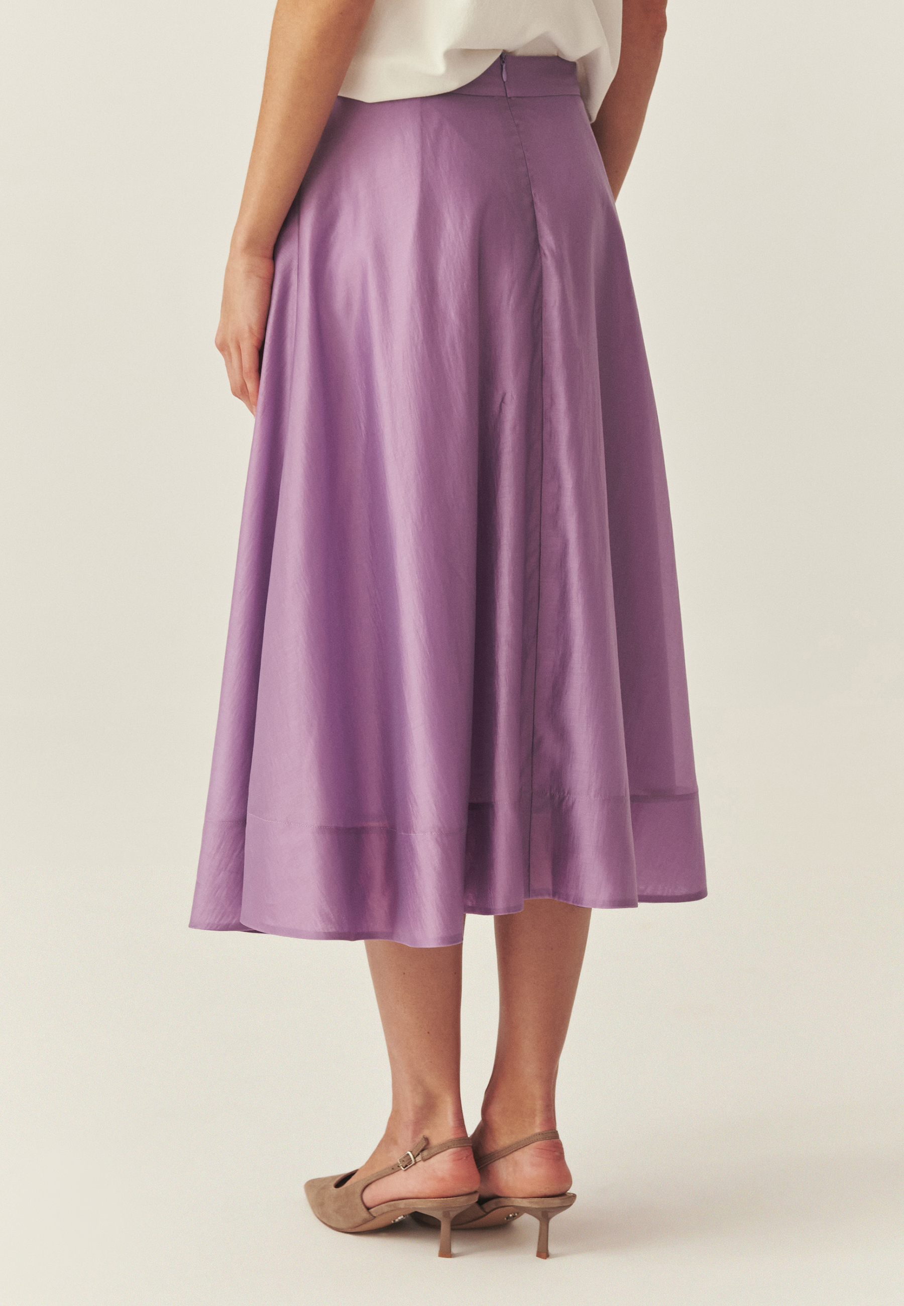 FUSTĂ EVAZATĂ CU LYOCELL LENZING™ - BENRE