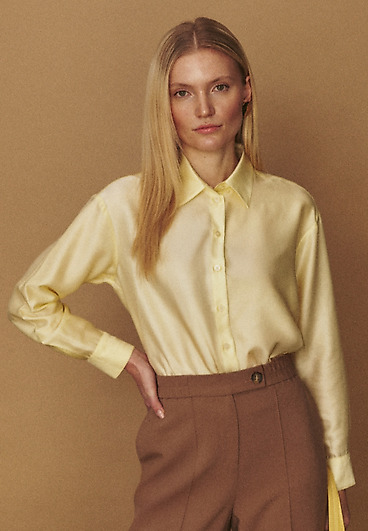 SWOBODNA KOSZULA Z LYOCELLU TENCEL™ - FREYA SWOBODNA KOSZULA Z LYOCELLU TENCEL™ - FREYA