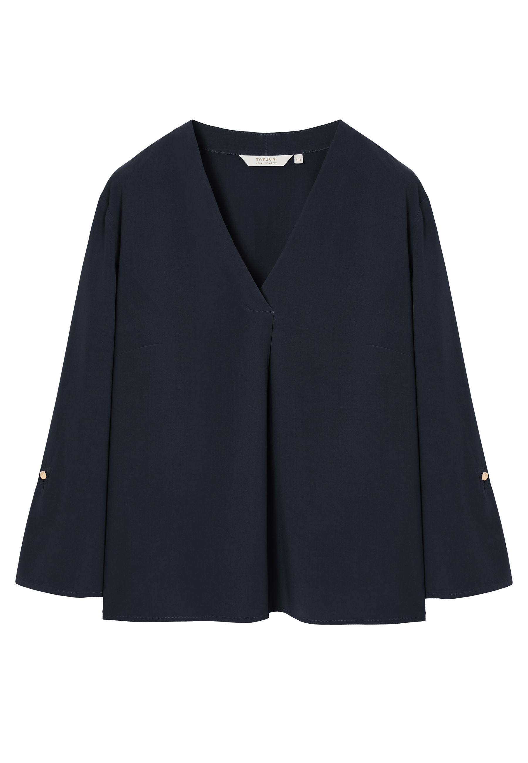 KLASYCZNA BLUZKA Z WISKOZY LENZING™ ECOVERO™ - ELMI