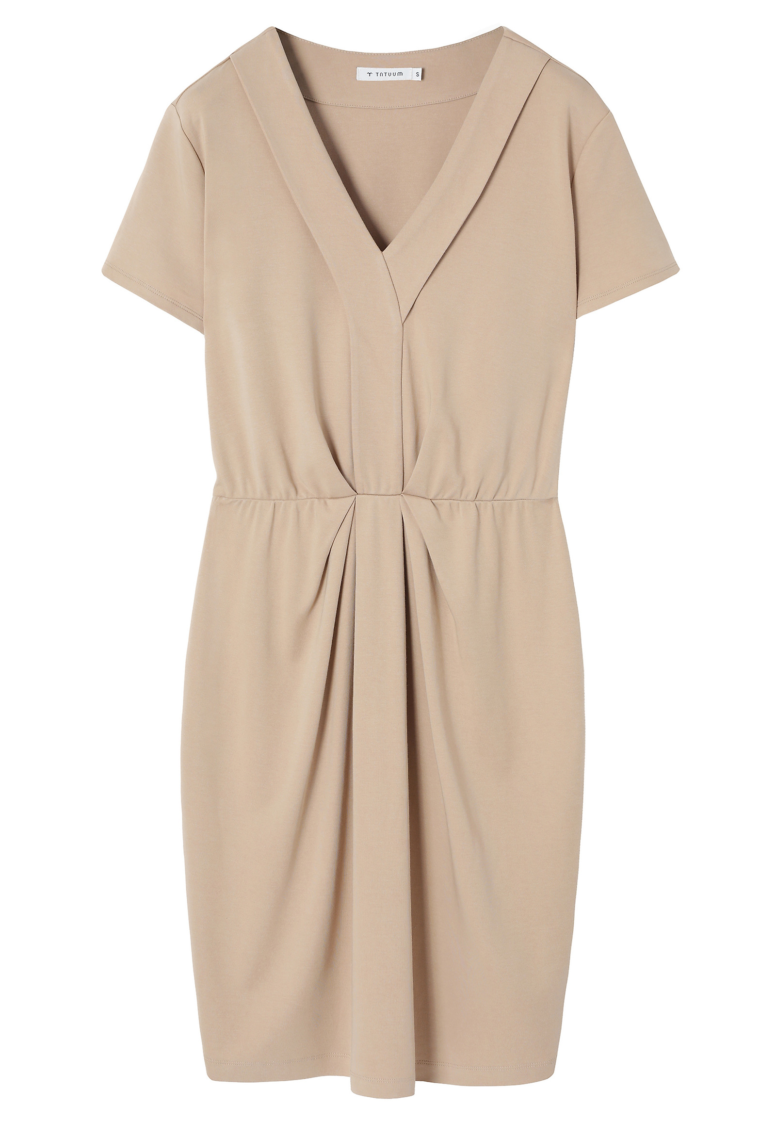 LEŽÉRNÍ ŠATY Z POHODLNÉHO ÚPLETU – INOKI LEŽÉRNÍ ŠATY Z POHODLNÉHO ÚPLETU – INOKI BÉŽOVÁ 112717