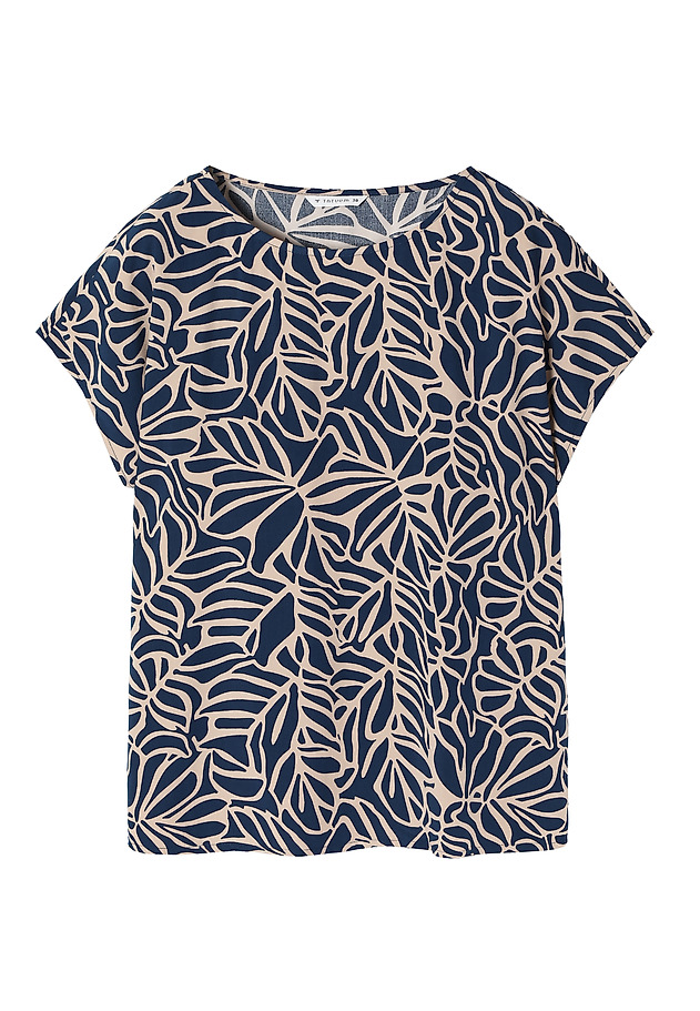BLUZĂ DE DAMĂ, DIN VISCOZĂ, CU MODEL, CU MÂNECI MINI - PRINTI BLUZĂ DE DAMĂ, DIN VISCOZĂ, CU MODEL, CU MÂNECI MINI - PRINTI MULTICOLOR 5