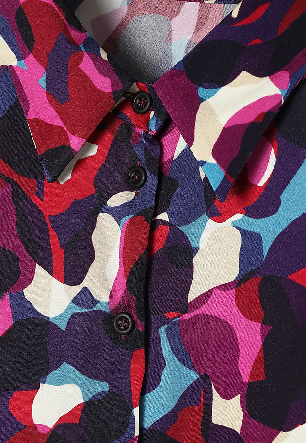 PATTERNED FABRIC LADIES' SHIRT - NIKALI 6 PATTERNED FABRIC LADIES' SHIRT - NIKALI 6 MULTIKOLOR 8