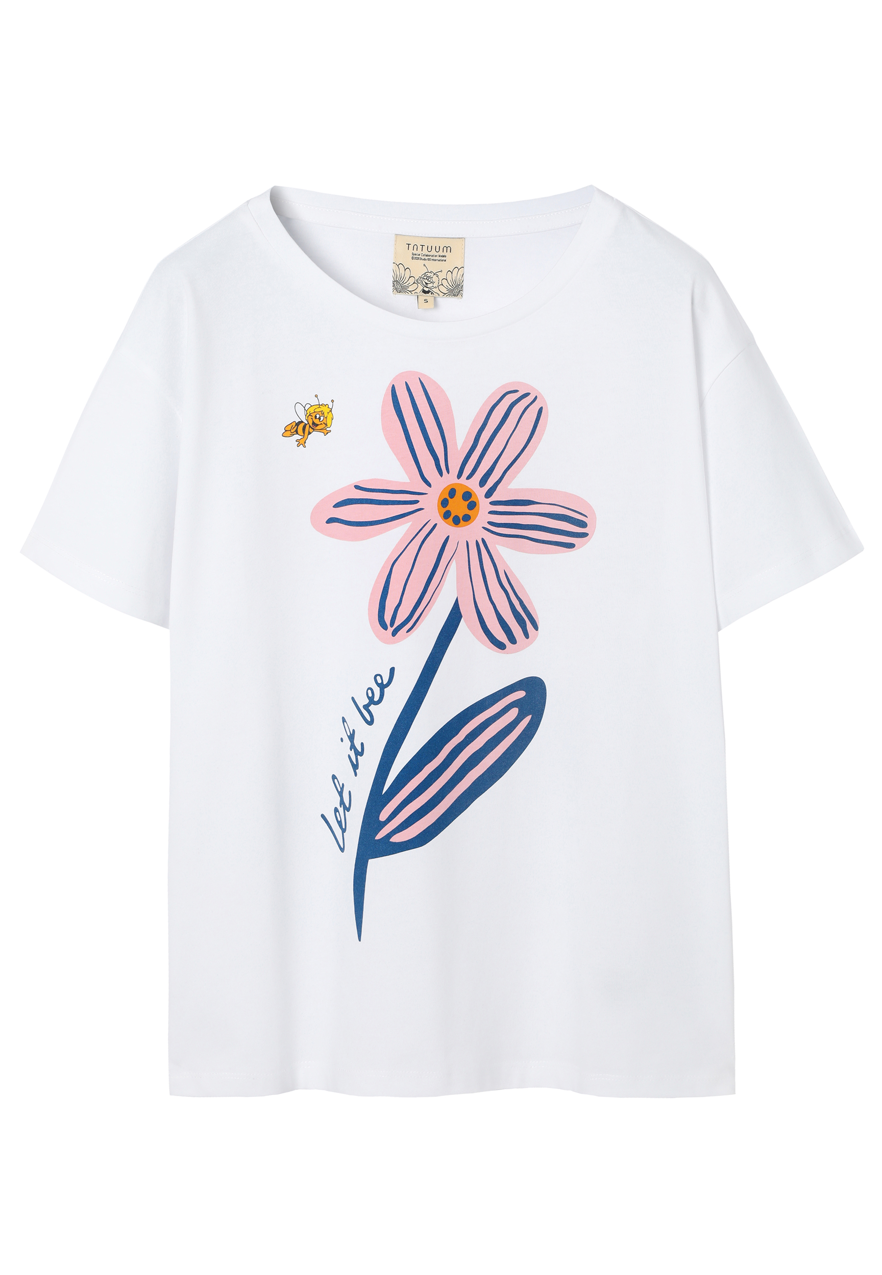 BAVLNENÉ TRIČKO S KVETINOVOU POTLAČOU – CARLA