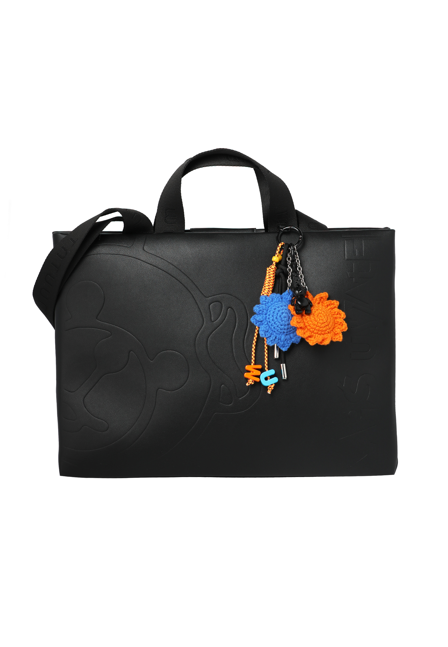 TAŠKA S MOTÍVOM MACKA UŠKO - RELLE ČIERNA 2