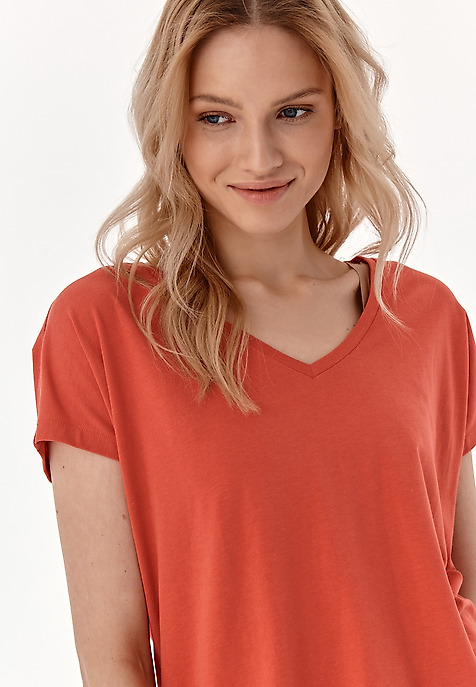 dámská úpletová halenka SZAJNA ČERVENÁ 2