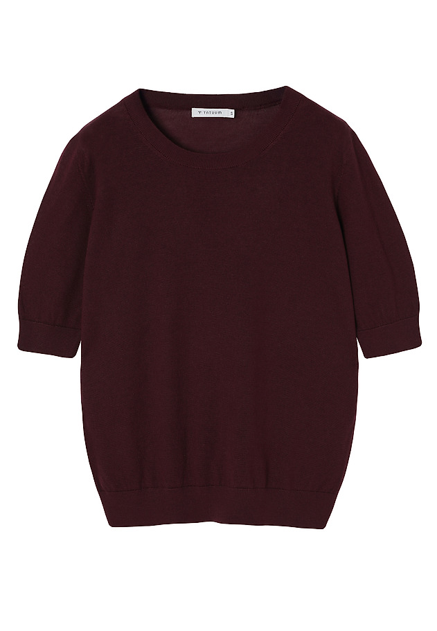 KLASIČNA VOLNENA BLUZA - MORIL KLASIČNA VOLNENA BLUZA - MORIL RDEČA 10