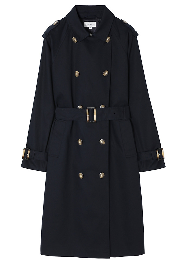 CLASSIC TRENCH — BATIA CLASSIC TRENCH — BATIA GRANATOWY 8