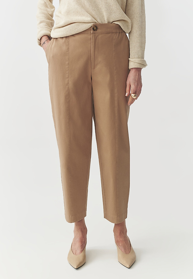 COTTON TROUSERS — DARLI COTTON TROUSERS — DARLI BEIGE 2