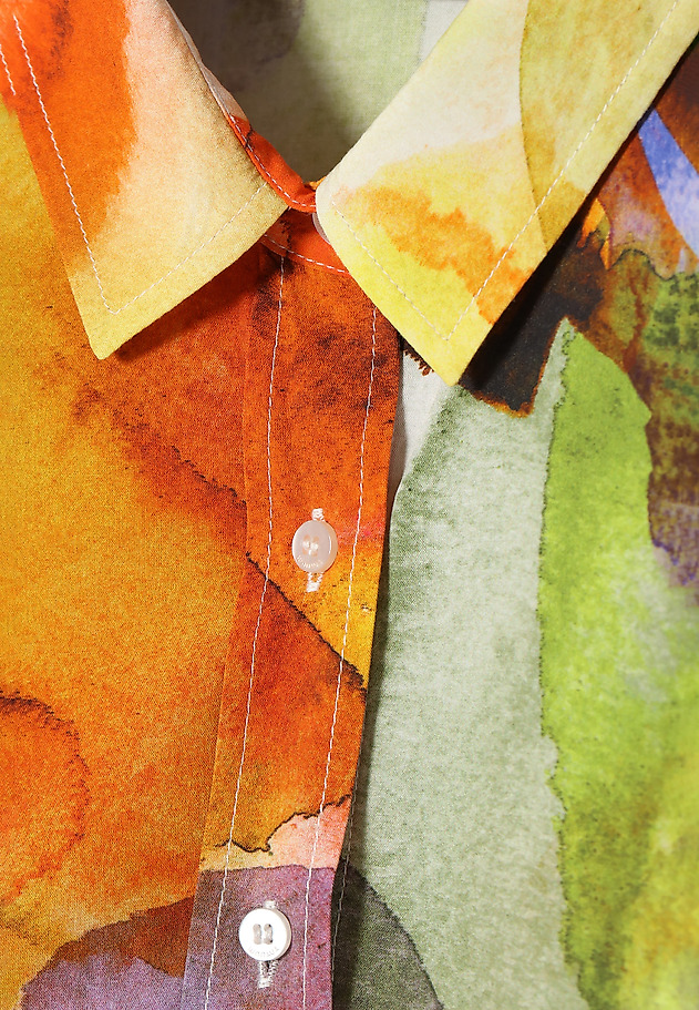 KOSZULA DAMSKA Z SZEROKIM RĘKAWEM LIFO KOSZULA DAMSKA Z SZEROKIM RĘKAWEM LIFO MULTIKOLOR 7