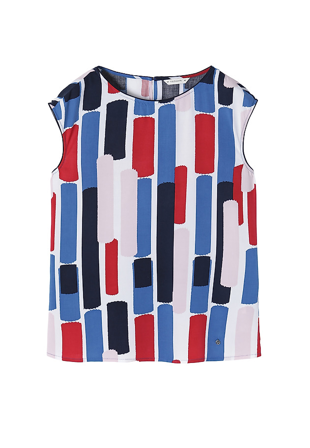 LADIES' PRINTED BLOUSE  MIPLA 1 LADIES' PRINTED BLOUSE  MIPLA 1 MULTICOLOR 5