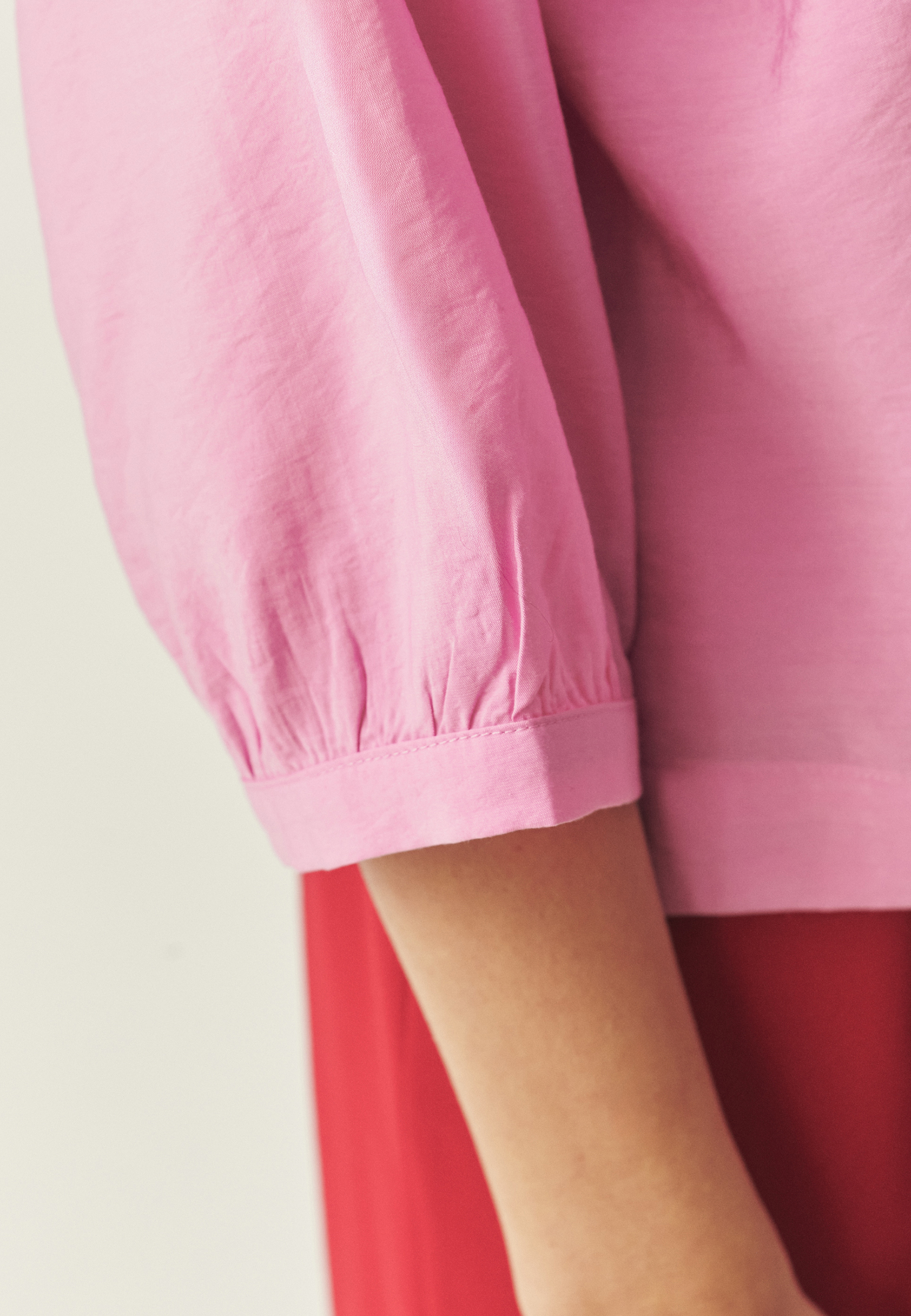 KOSZULA Z WISKOZĄ LENZING™ ECOVERO™ - FREDO RÓŻOWY 2