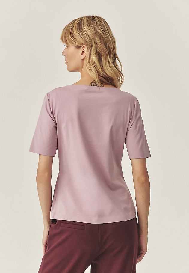 BOMBAŽNA BLUZA - MIKAJO 1 BOMBAŽNA BLUZA - MIKAJO 1 VIJOLIČNA 2