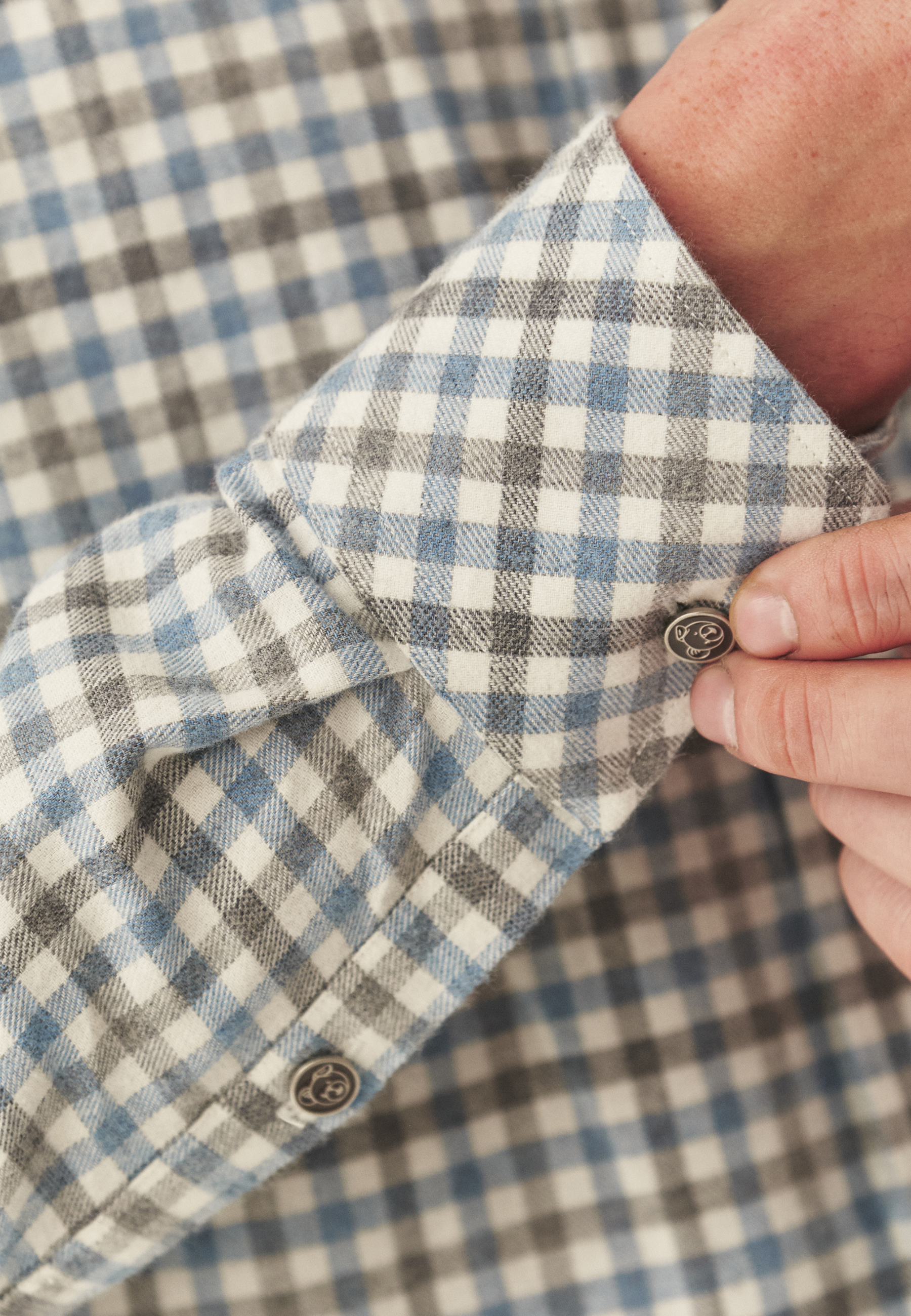 BAWEŁNIANA KOSZULA W KRATĘ - MARCO 5 CLASSIC MULTIKOLOR 2