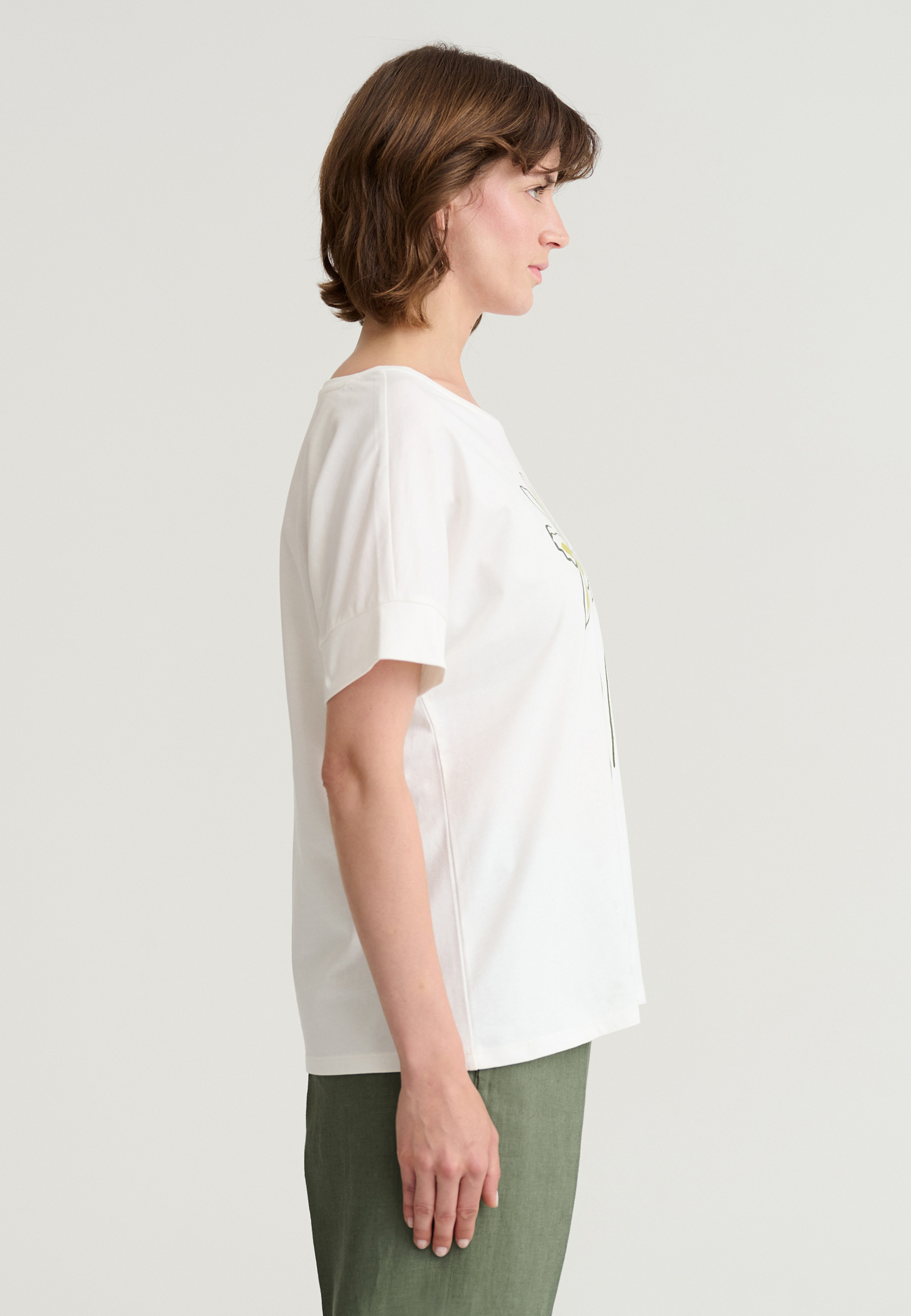 BAWEŁNIANY T-SHIRT Z NADRUKIEM - MONKI 2