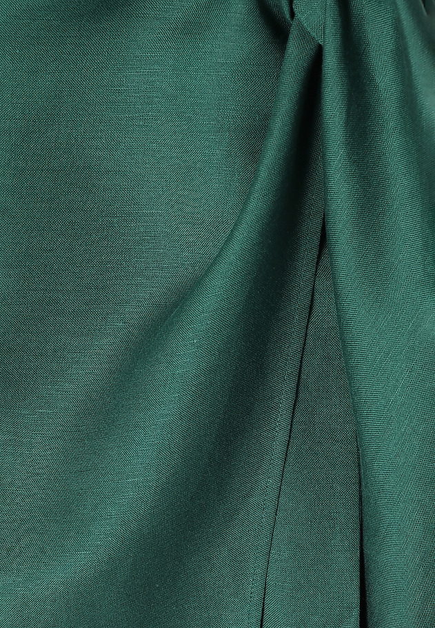 LADIES’ MIDI WRAP SKIRT - RITA 1 LADIES’ MIDI WRAP SKIRT - RITA 1 GREEN 7