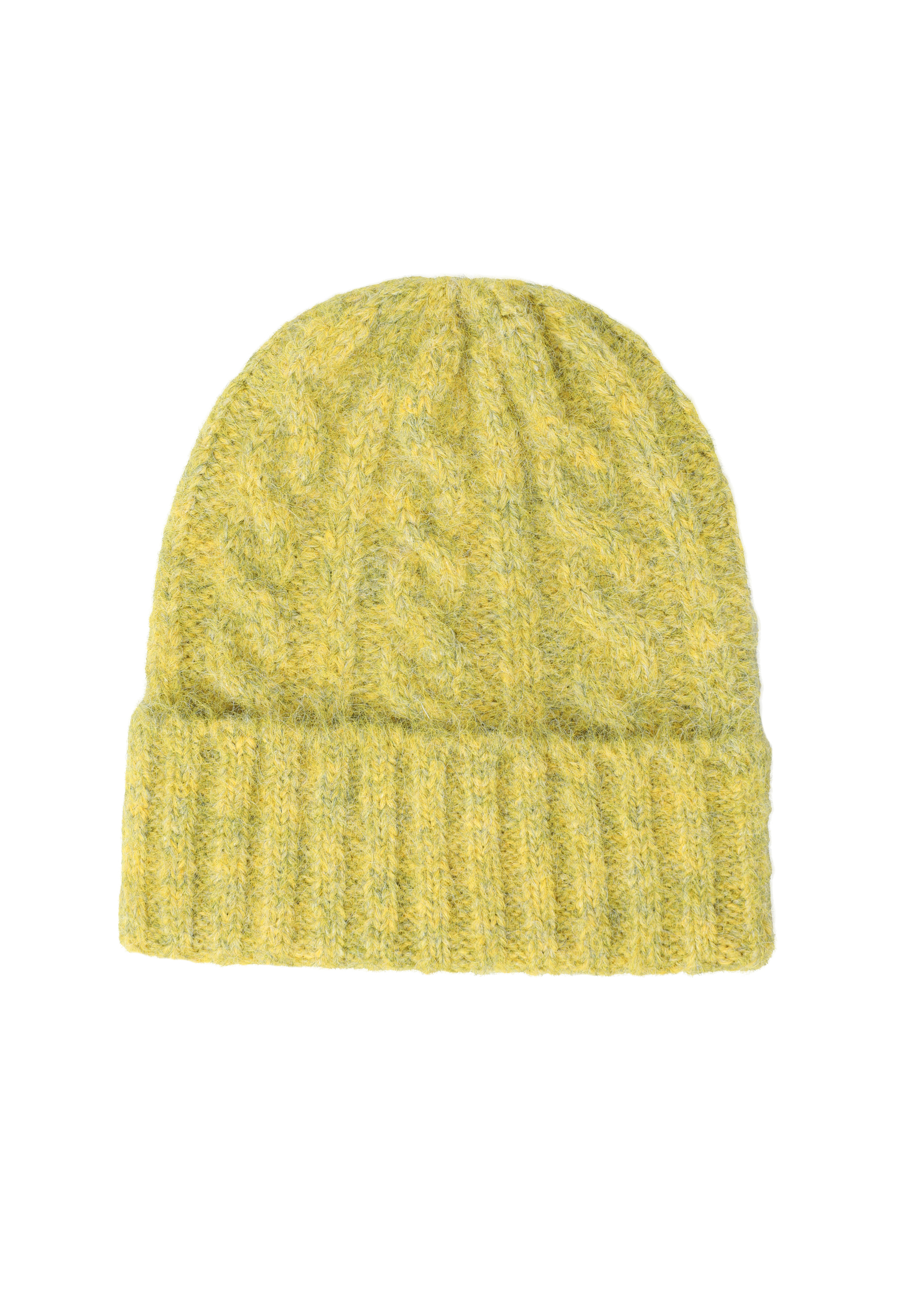 CZAPKA Z DOMIESZKĄ WEŁNY - WERONA 4 ZIELONY 2