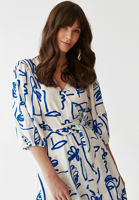 VZOROVANÉ OBÁLKOVÉ MAXI ŠATY – POLIKA VZOROVANÉ OBÁLKOVÉ MAXI ŠATY – POLIKA