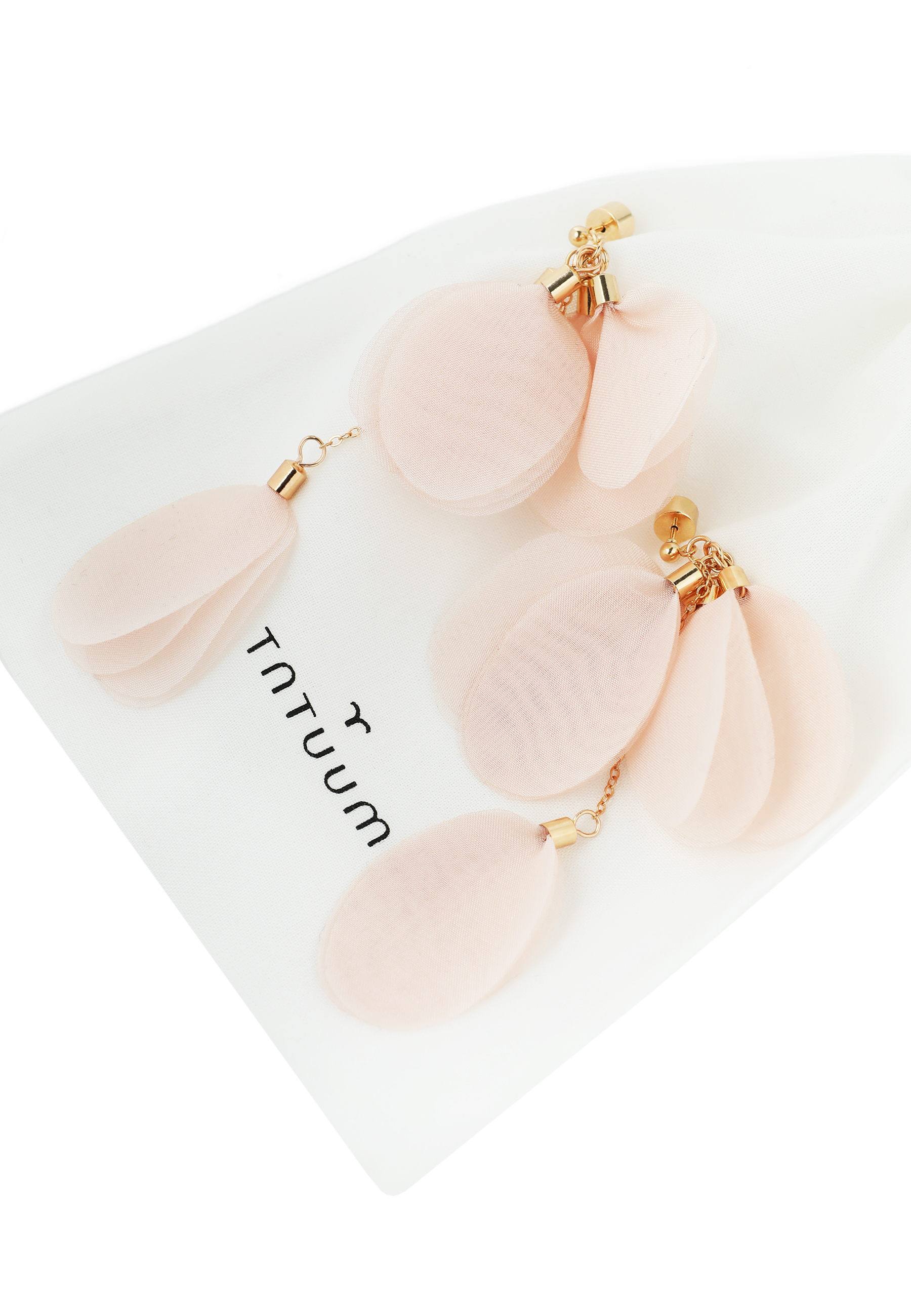 KOLCZYKI Z KWIATOWYM MOTYWEM - ISAVI BIAŁY 2