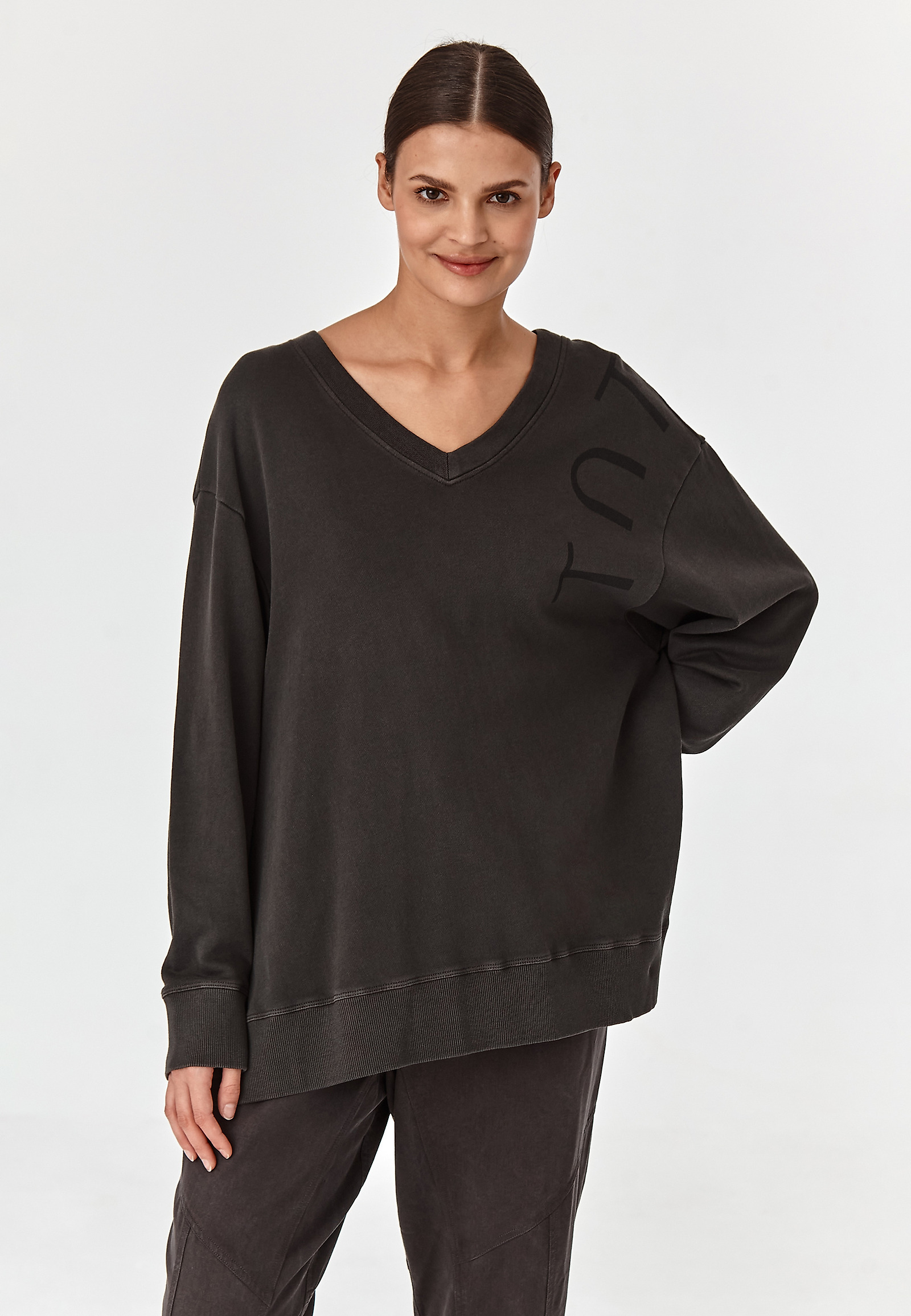 LADIES' SWEATSHIRT MIRLANDA 1 LADIES' SWEATSHIRT MIRLANDA 1 GREY 75865