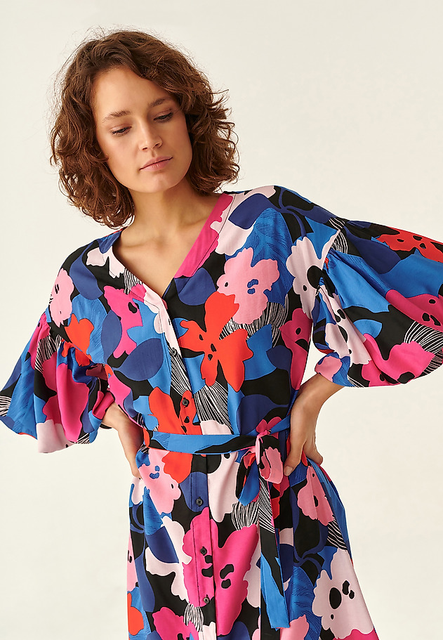 LADIES' PRINTED DRESS CLOTI LADIES' PRINTED DRESS CLOTI MULTIKOLOR 5