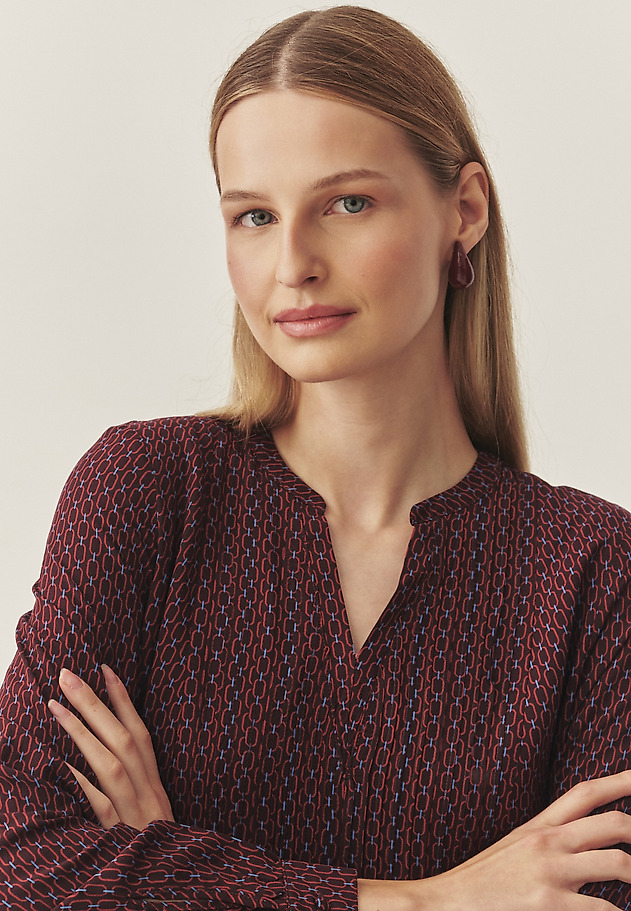 DÁMSKÉ PLÁTĚNÉ ŠATY ROZŠÍŘENÉHO STŘIHU S ORIGINÁLNÍM VZOREM — MISTY DÁMSKÉ PLÁTĚNÉ ŠATY ROZŠÍŘENÉHO STŘIHU S ORIGINÁLNÍM VZOREM — MISTY VÍCEBAREVNÝ 4