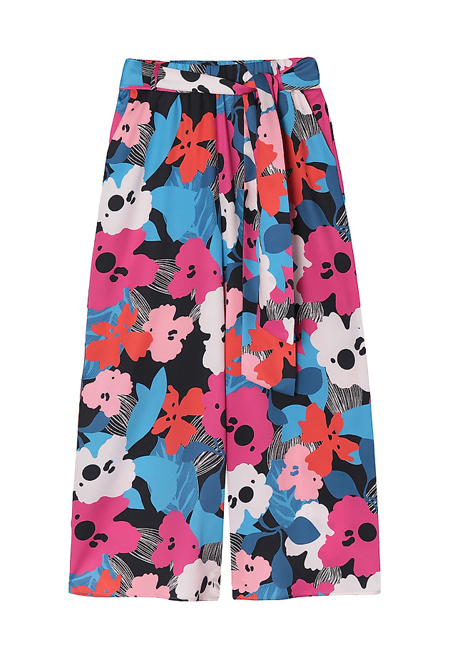 WIDE LEG TROUSERS PALAZZO WIDE LEG TROUSERS PALAZZO MULTICOLOR 5