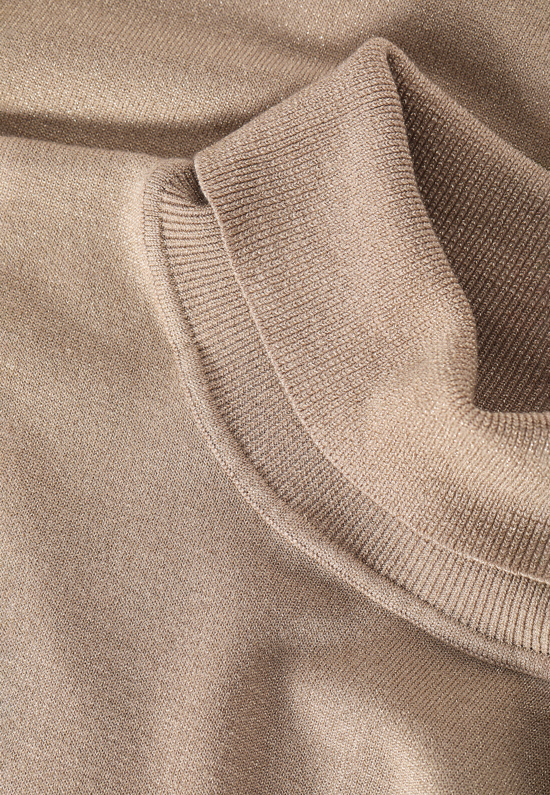 PULOVER DE DAMĂ, METALIZAT, CU GULER ÎNALT LU