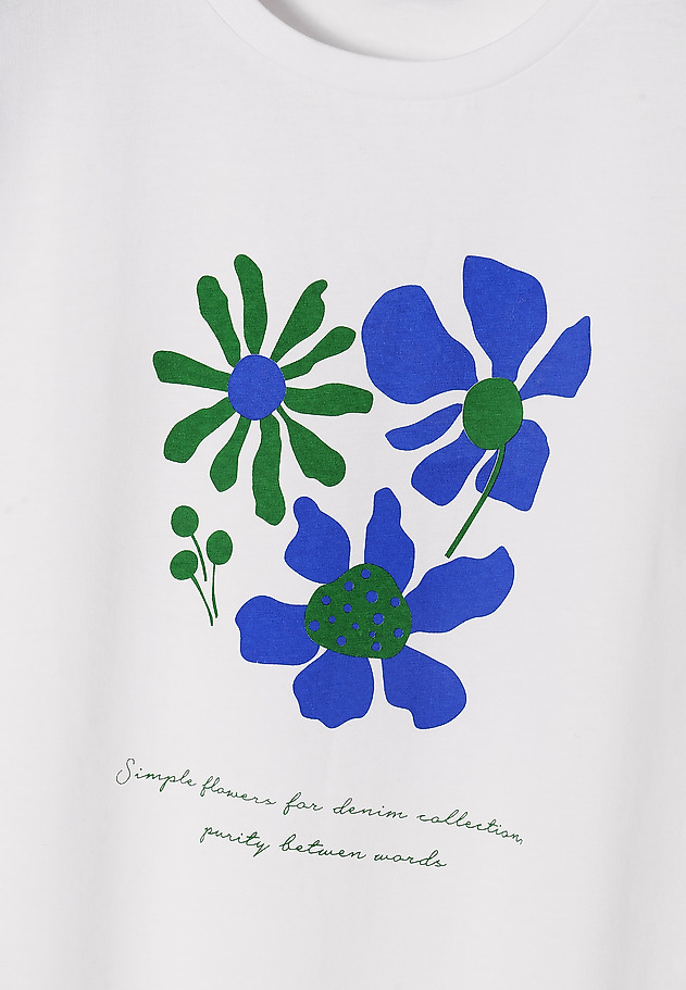 COTTON T-SHIRT - HAPI COTTON T-SHIRT - HAPI WHITE 6