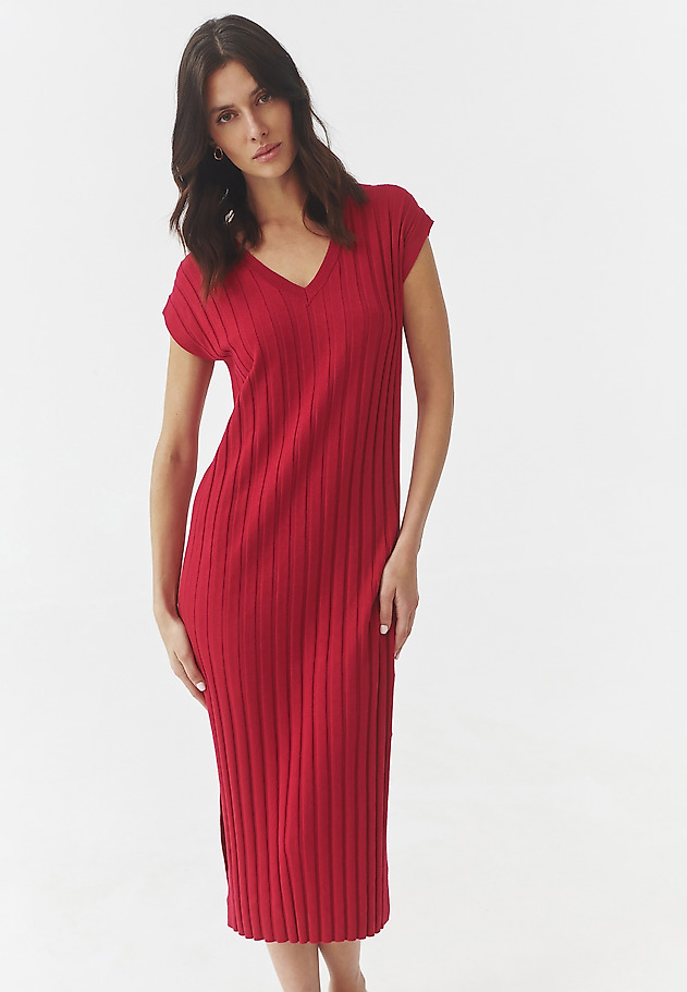 LADIES’ MIDI DRESS - LIBERTY LADIES’ MIDI DRESS - LIBERTY RÓŻOWY 1