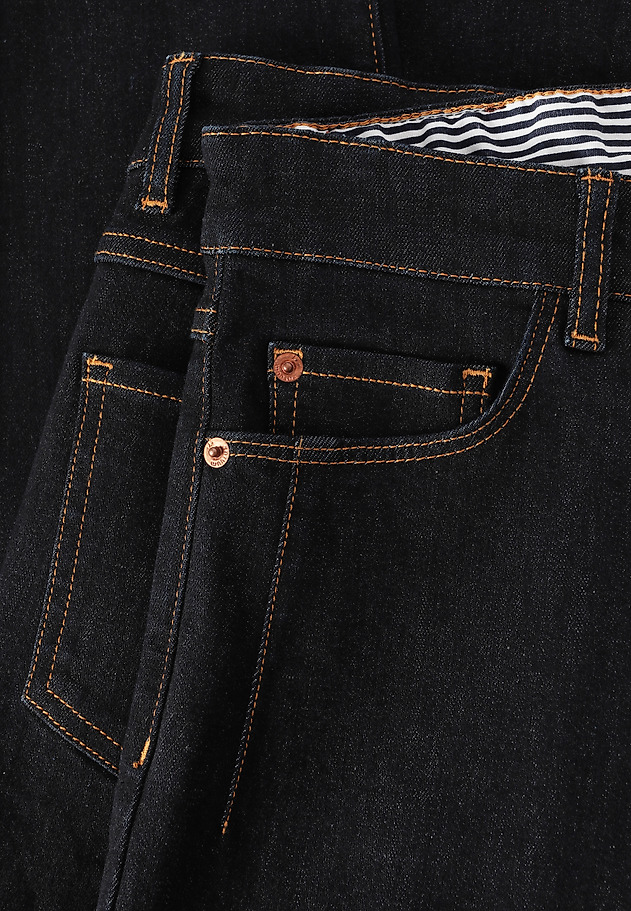 DOPASOWANE JEANSY ANKLE FIT - SARO DOPASOWANE JEANSY ANKLE FIT - SARO NIEBIESKI 4