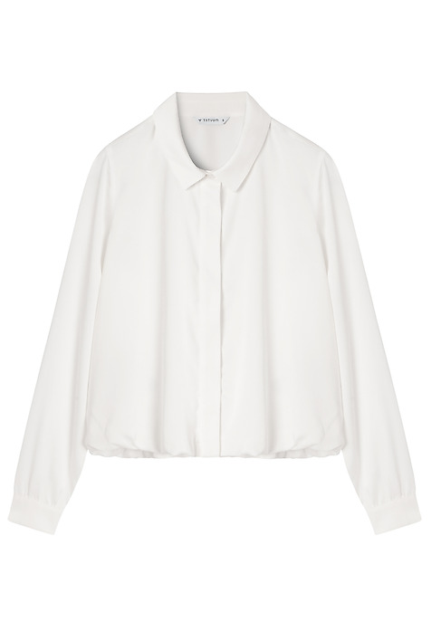 BOMBER-STYLE SHIRT IN AIRY FABRIC - KAREN ECRU 2