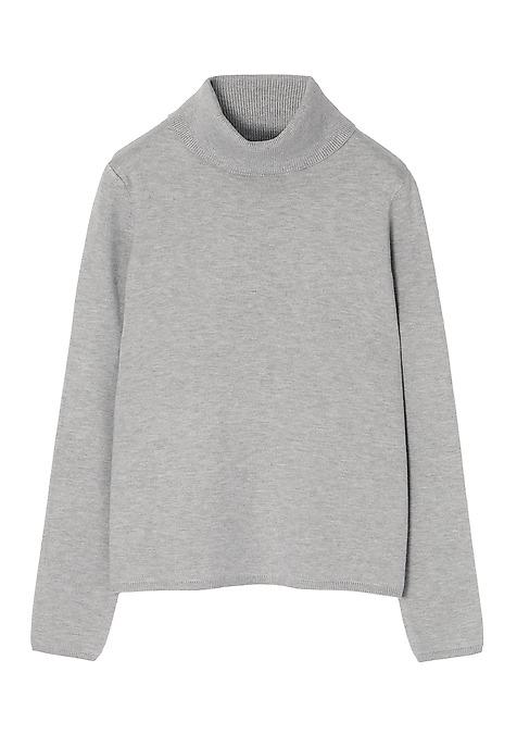 UNIVERSAL LADIES’ SWEATER WITH A TURTLENECK PIMPO 1 GREY 2