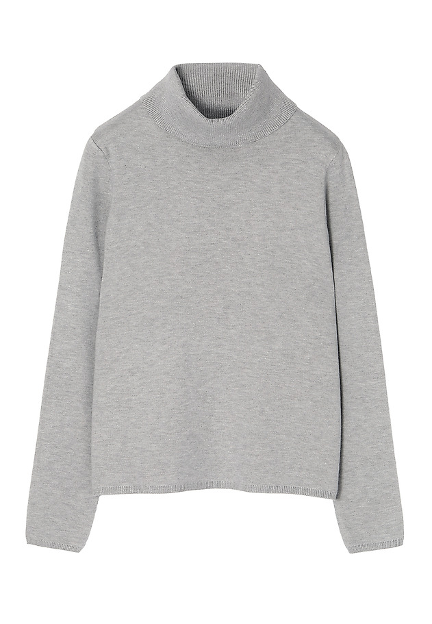 UNIVERSAL LADIES’ SWEATER WITH A TURTLENECK PIMPO 1 UNIVERSAL LADIES’ SWEATER WITH A TURTLENECK PIMPO 1 SZARY 6