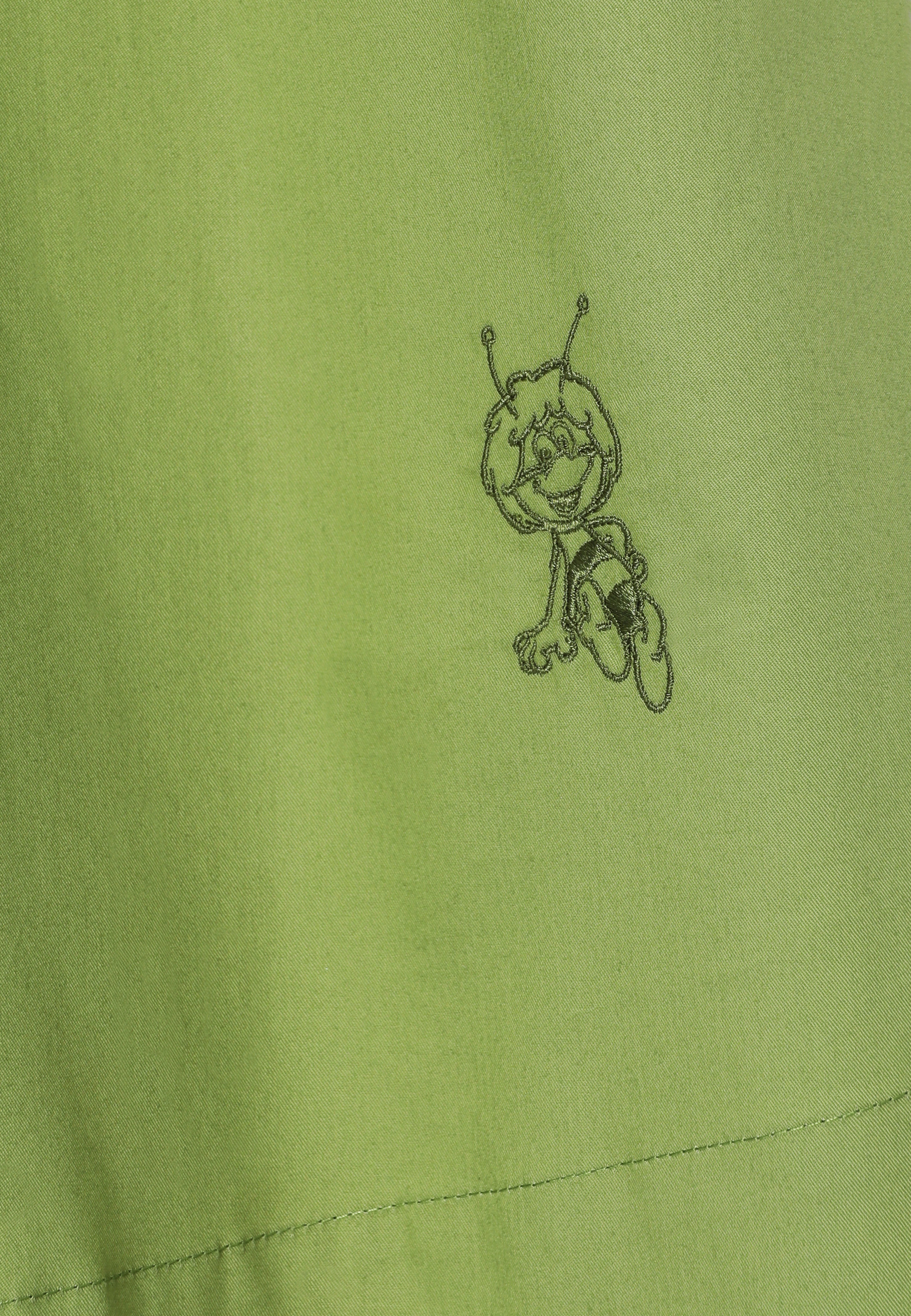 GREEN COTTON DRESS - TAJABI GREEN 2