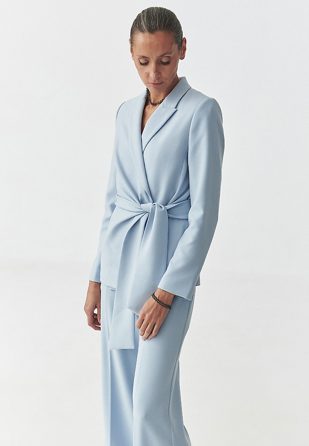 PASTEL WOVEN JACKET — MALMA PASTEL WOVEN JACKET — MALMA NIEBIESKI 2