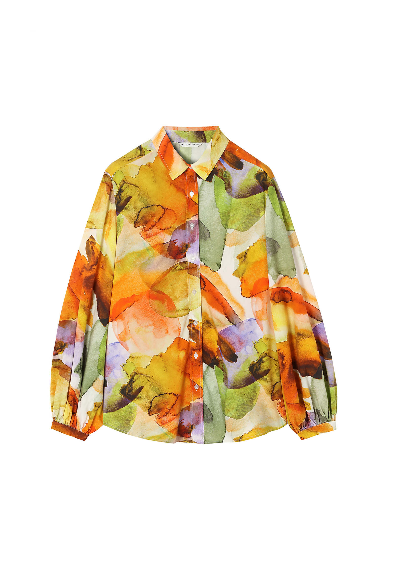 LADIES' SHIRT WITH PUFFED SLEEVES LIFO LADIES' SHIRT WITH PUFFED SLEEVES LIFO MULTICOLOR 80947