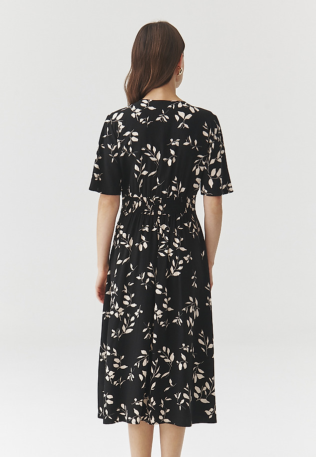 VISCOSE DRESS WITH FLORAL PATTERN — NAELA 1 VISCOSE DRESS WITH FLORAL PATTERN — NAELA 1 MULTIKOLOR 4