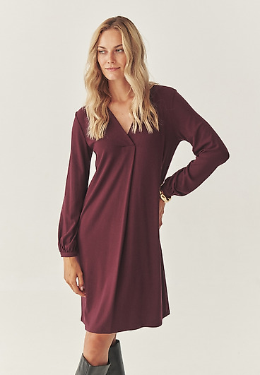 WISKOZOWA SUKIENKA W KOLANO - TILS WISKOZOWA SUKIENKA W KOLANO - TILS