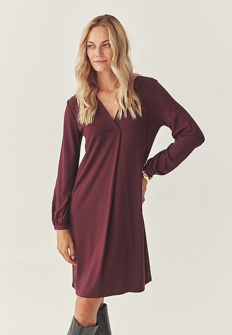 WISKOZOWA SUKIENKA W KOLANO - TILS WISKOZOWA SUKIENKA W KOLANO - TILS