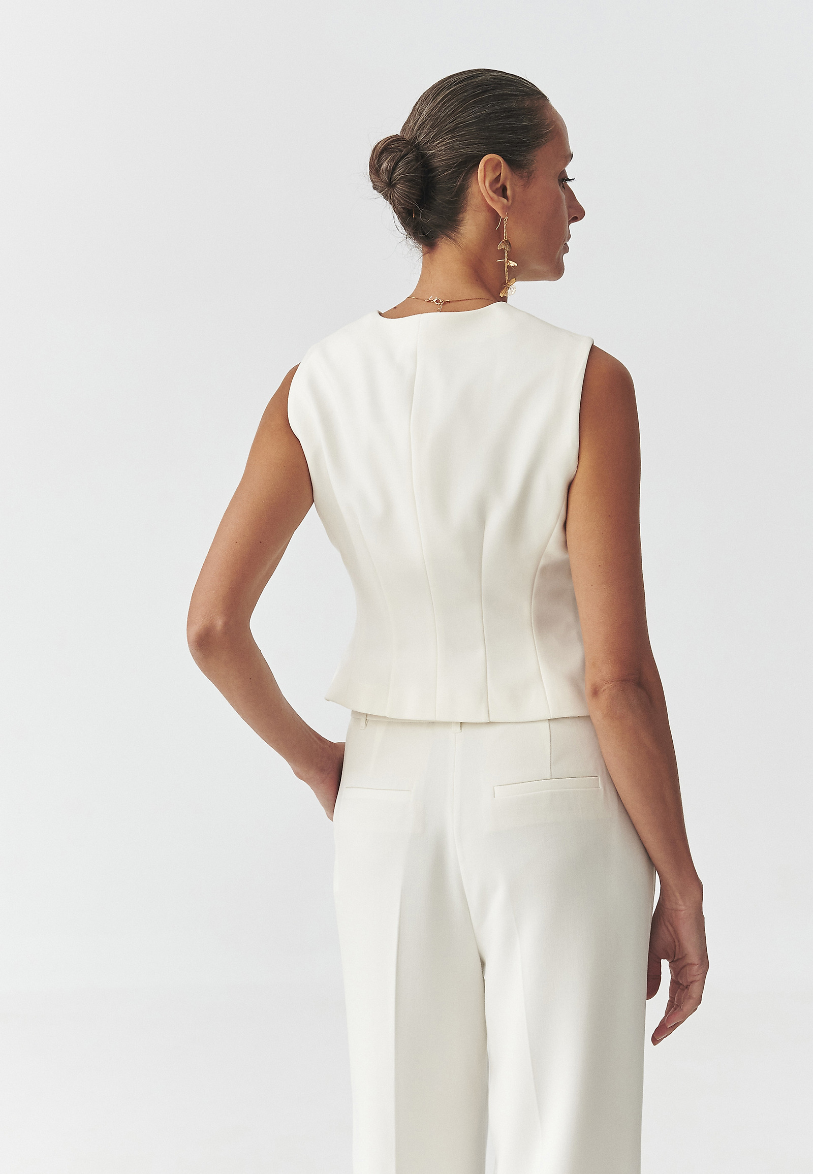 SUIT WAISTCOAT — RONITA 6 SUIT WAISTCOAT — RONITA 6 ECRU 108950