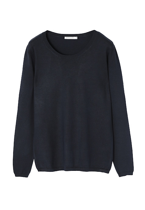 LADIES’ CLASSIC SWEATER WESSA NAVY BLUE 2