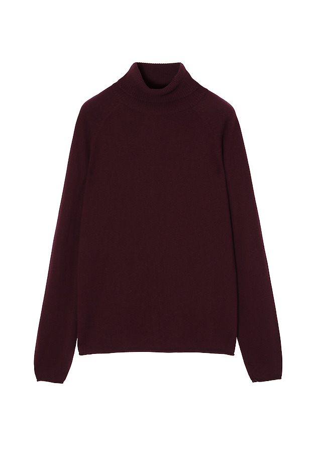 LADIES' WOOLLEN TURTLENECK JUMPER — KONGA LADIES' WOOLLEN TURTLENECK JUMPER — KONGA PURPLE 5